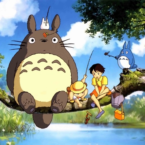 Poster neighbor totoro arte - poster,