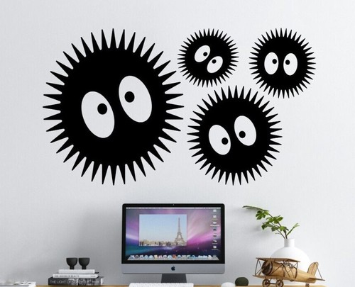 Soot sprites adesivo - soot, in