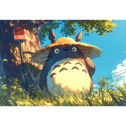Poster grande parete totoro - poster, da