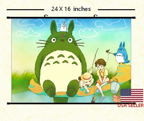 Totoro wall painting - wall, painting/totoro