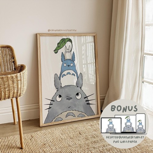 Stampa poster totoro studio - poster,